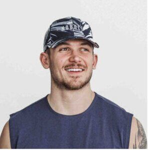 NWT! NOBULL Floral Performance Hat in Midnight Palm Floral and Size L/XL